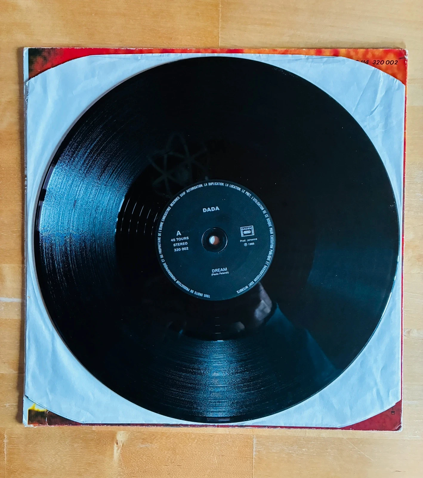 Maxi 45T vinylplaat Dada Dream. – photo 3